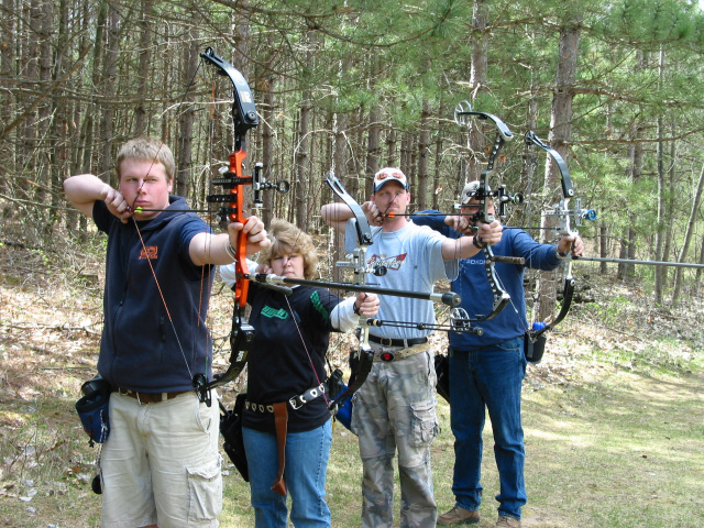 Shooters at the ECAC Range